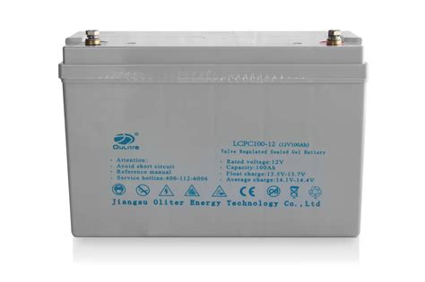 OEM OLITER LCPC 100-12 12V 100Ah GEL BATTERY -  NOT IN A BOX - 6 MONTHS WARRANTY